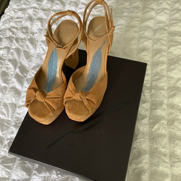 Brian Atwood Gabby Block Heels - Picture 2 of 5